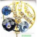 Alloy Fashion Ring ;Fashion Diamond Ring;Crystal Ring(RN80058)